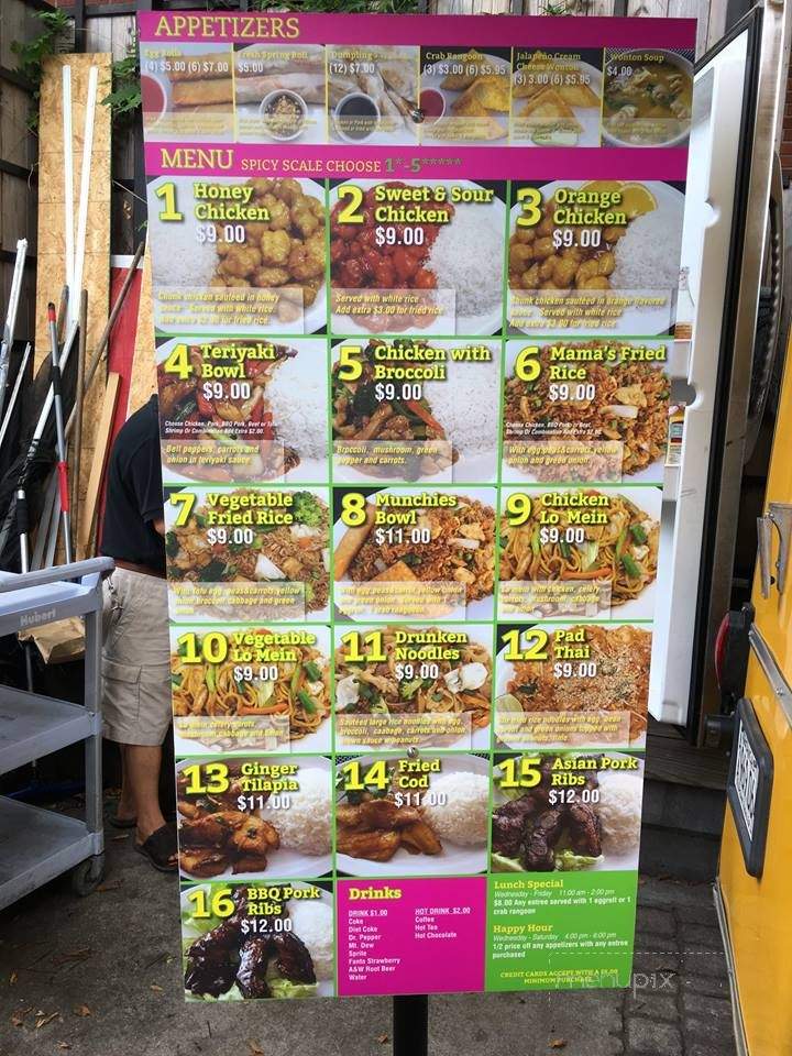 Blazin Asian Munchies - Fayetteville, AR menu_pic