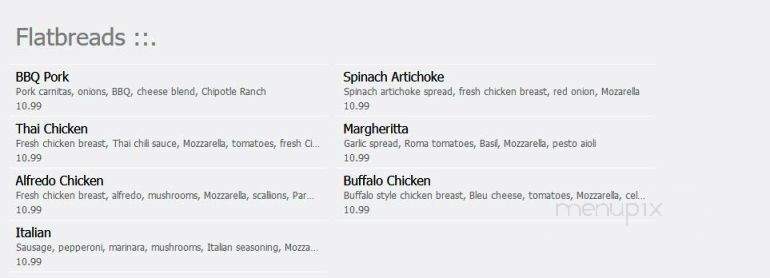 Maasconi's Char & Bar - Verndale, MN menu_pic