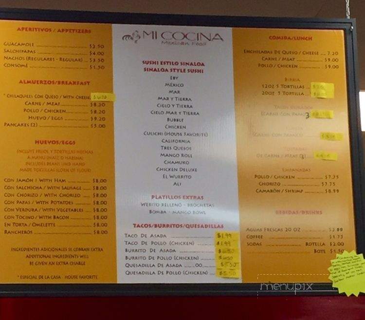 /29237249/Mi-Cocina-Menu-Avondale-AZ - Avondale, AZ