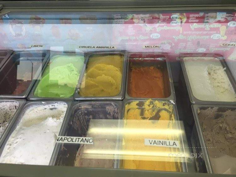 La Michoacana Ricas Nieves - Inglewood, CA menu_pic