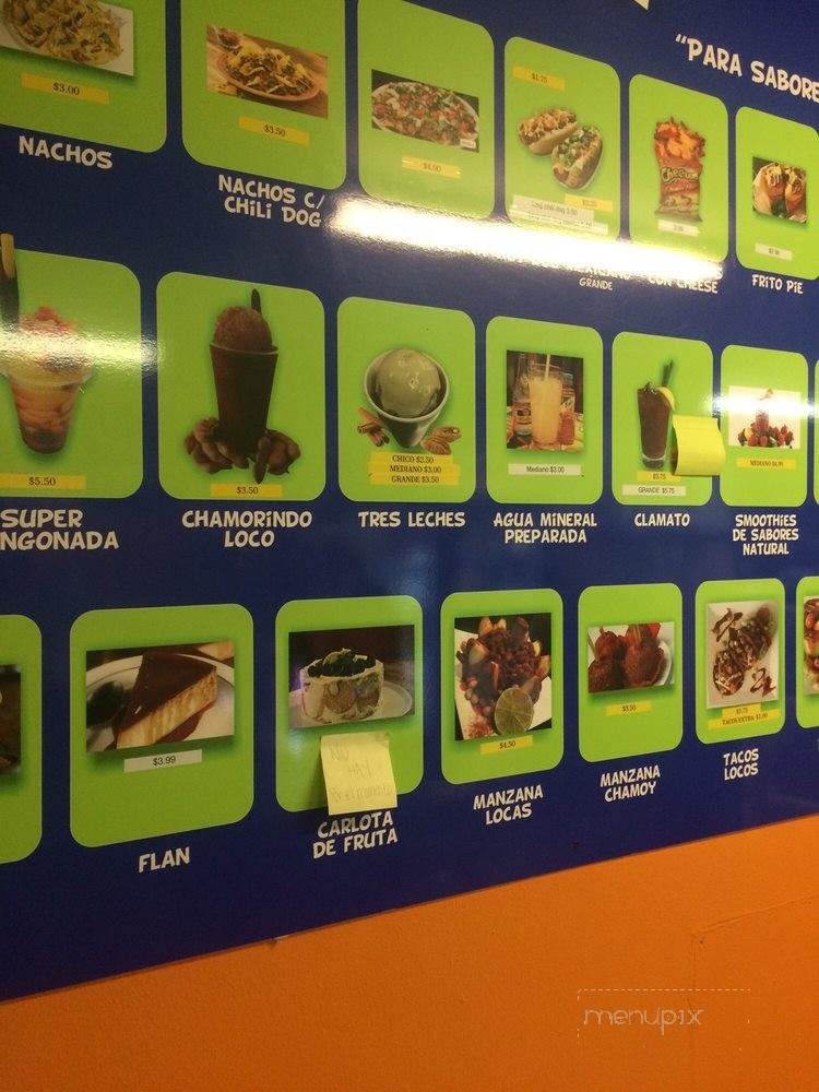 El Rico Chamoyon - Duncanville, TX menu_pic