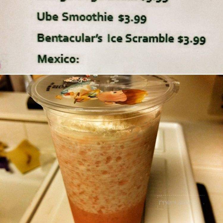 Sago Boba Shop - Canoga Park, CA menu_pic