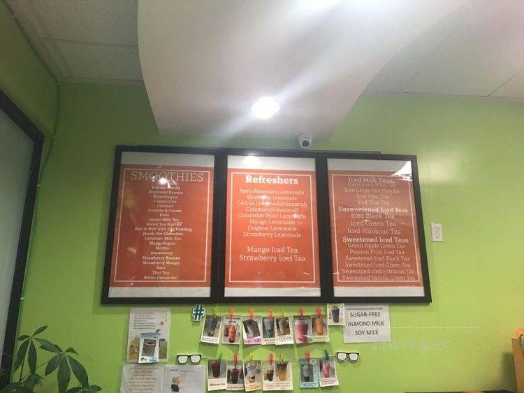 Sago Boba Shop - Canoga Park, CA menu_pic