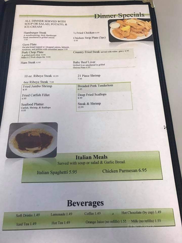 John's Waffle and Pancake House - Kennett, MO menu_pic