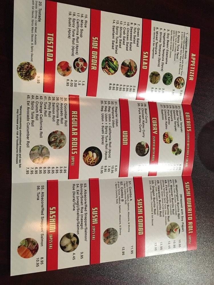 Sushi Stop Udon & Grill - Mesa, AZ menu_pic