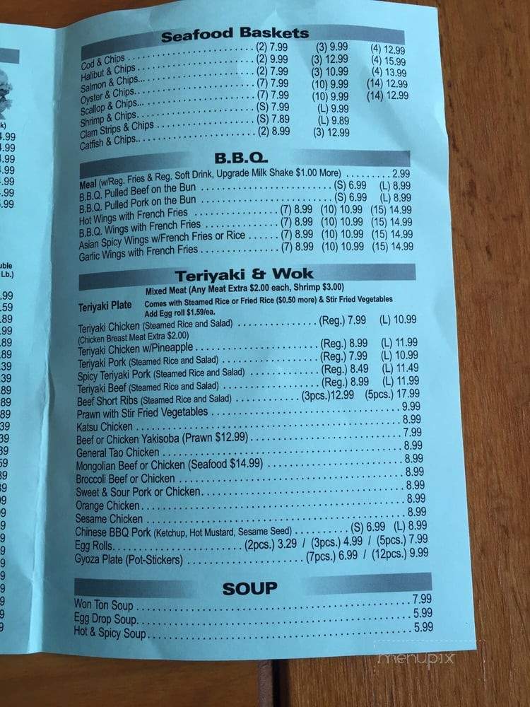 Herfy's - Tacoma, WA menu_pic