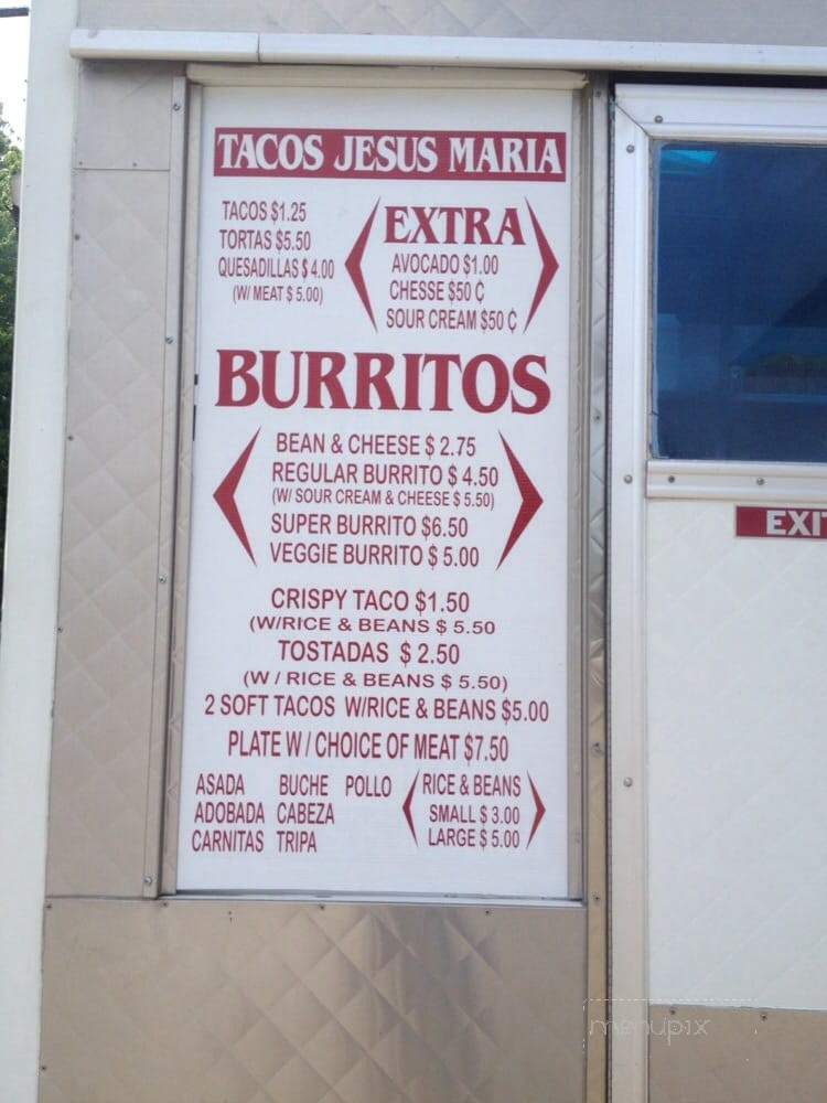 /29254629/Tacos-Jesus-Maria-Menu-Esparto-CA - Esparto, CA