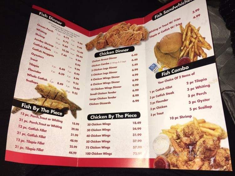 J J Fish & Chicken - Jonesboro, GA menu_pic