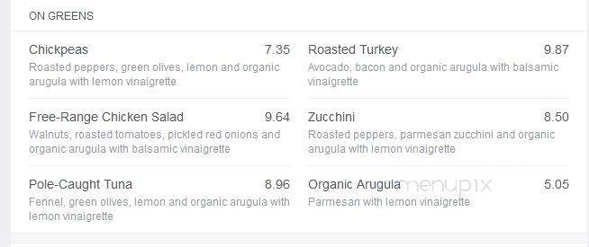 wichcraft - New York, NY menu_pic