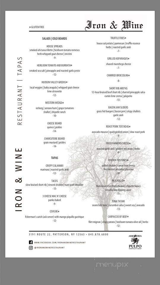/29264491/Iron-and-Wine-Restaurant-Patterson-NY - Patterson, NY