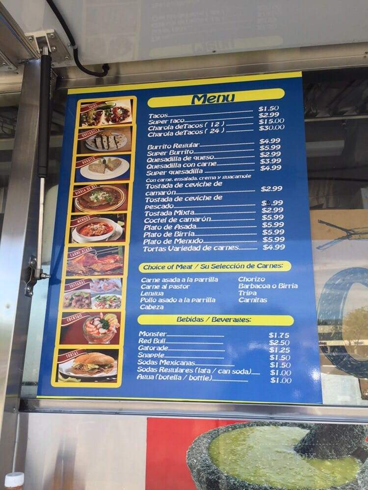 La Estrellita Taqueria - San Jose, CA menu_pic
