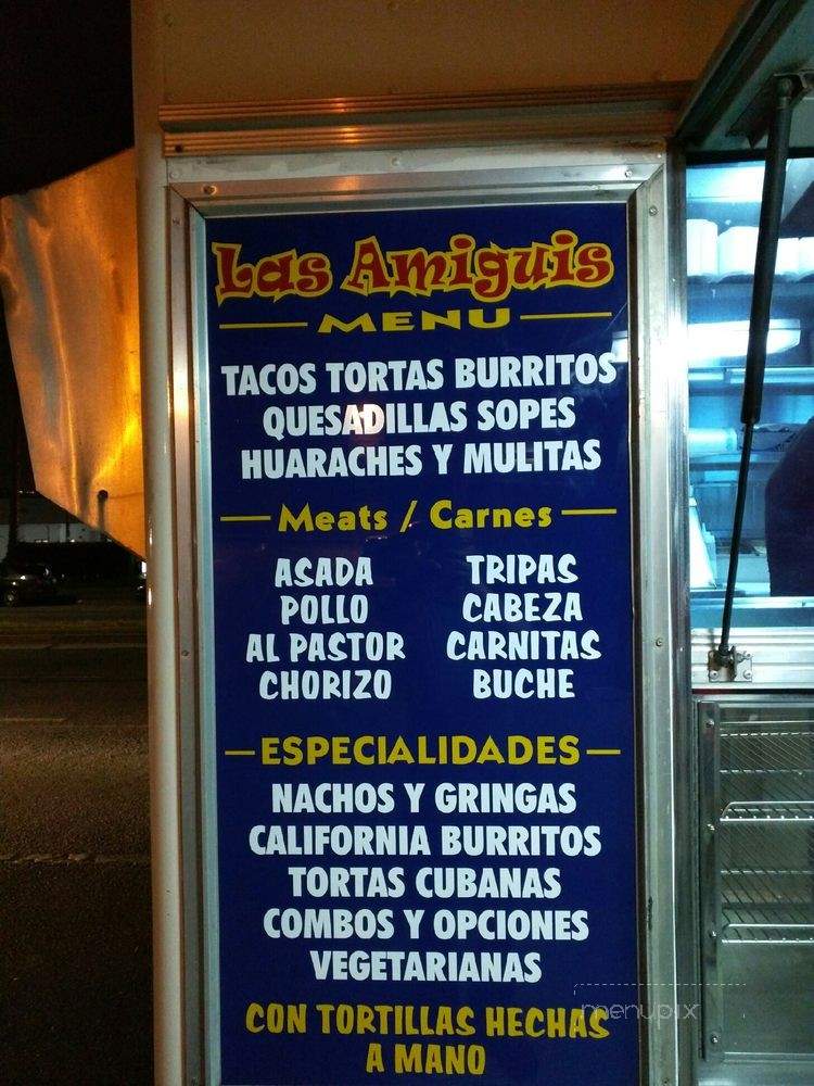 Los Amiguis - Los Angeles, CA menu_pic