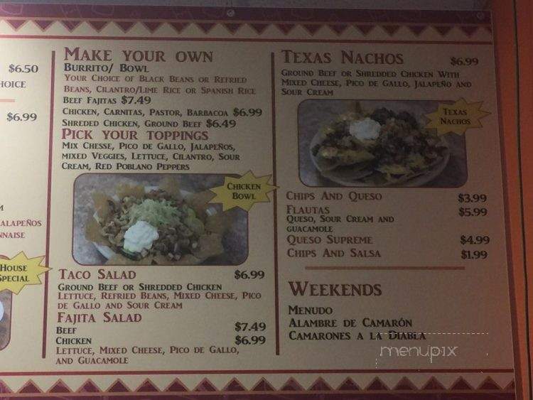 Mr Tako - McKinney, TX menu_pic
