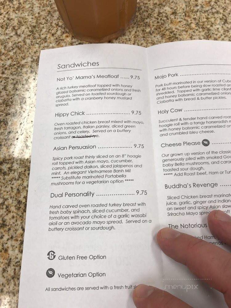 Thyme For Lunch - San Antonio, TX menu_pic