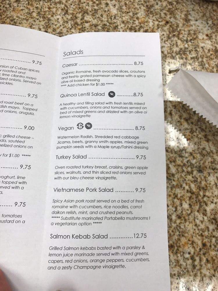 Thyme For Lunch - San Antonio, TX menu_pic