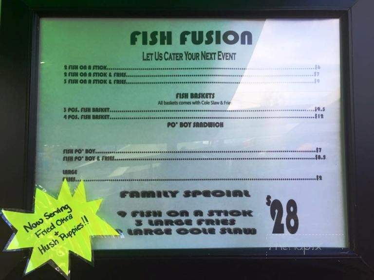 Fish Fusion - Portland, OR menu_pic