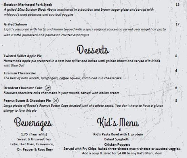 Twisted Skillet - West Hattiesburg, MS menu_pic