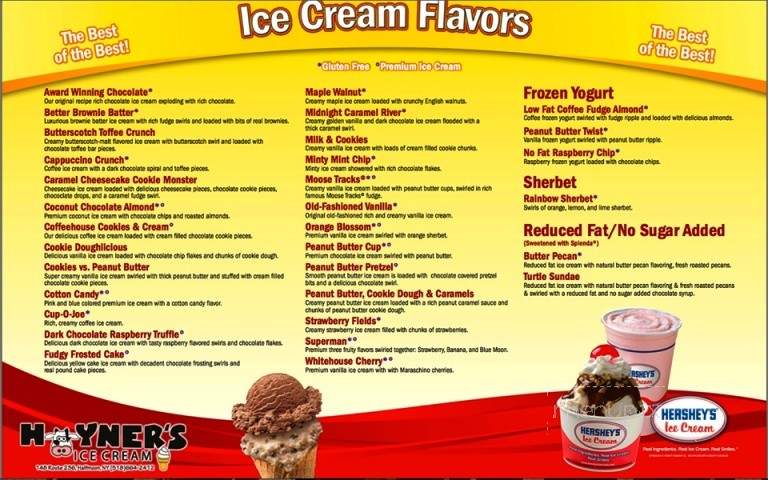 Hayner Farm Stand - Clifton Park, NY menu_pic