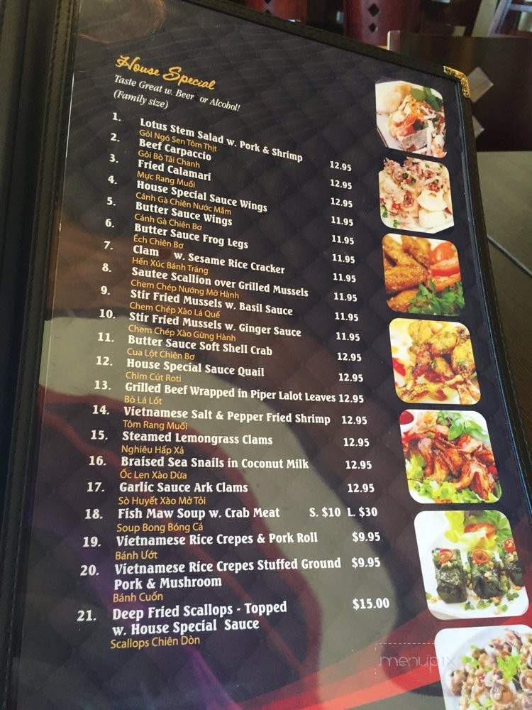 Zen Noodles & Grill - Lafayette, LA menu_pic