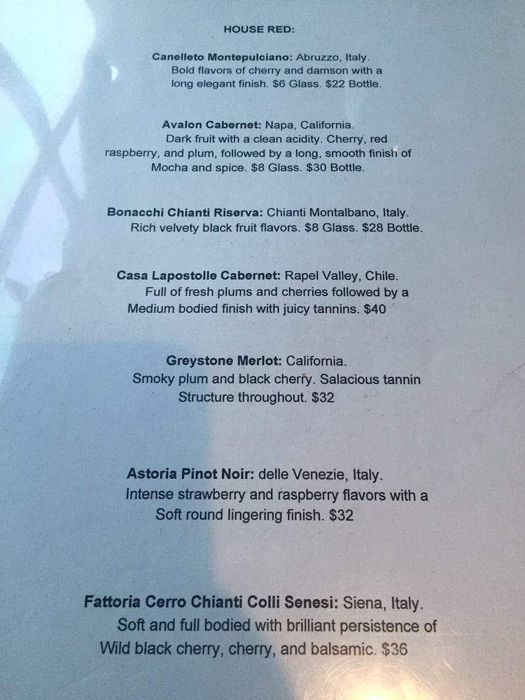 Luna Di Luna - Minneapolis, MN menu_pic