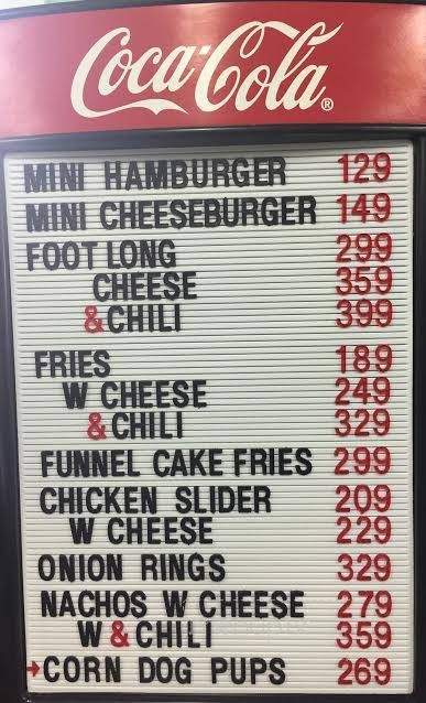 Norma Jean's Ice Cream - Borden, IN menu_pic