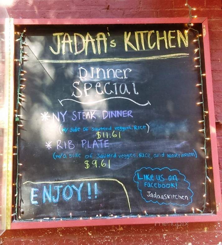 Jadaa's Kitchen - Downieville, CA menu_pic