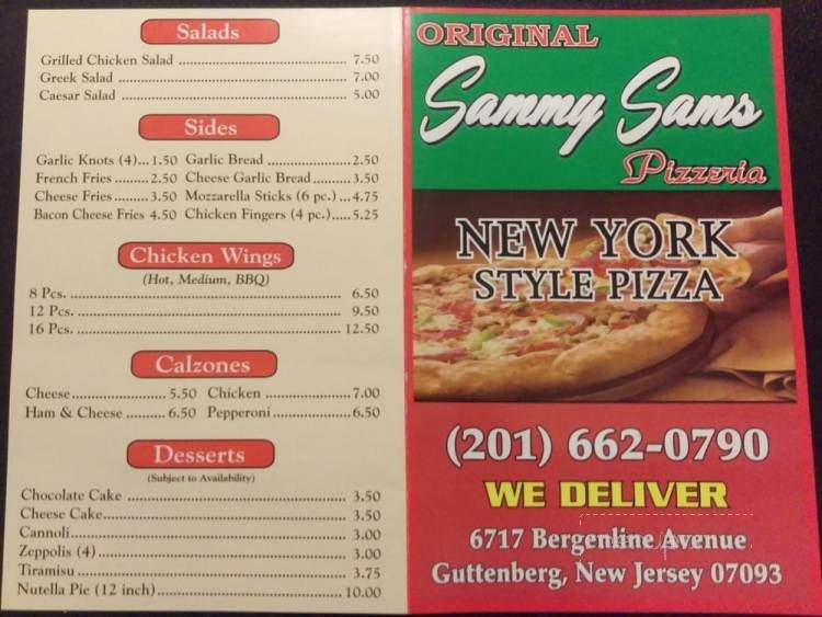 /29294794/Sammy-Sams-Pizzeria-Guttenberg-NJ - Guttenberg, NJ