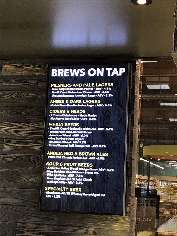 The Hangar Bar And Grill - Tustin, CA menu_pic