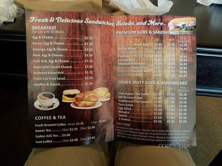 Nooch's Deli - Winter Haven, FL menu_pic