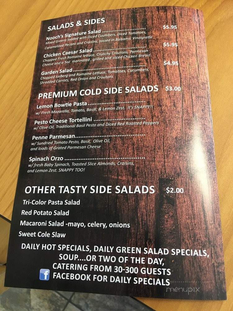 Nooch's Deli - Winter Haven, FL menu_pic