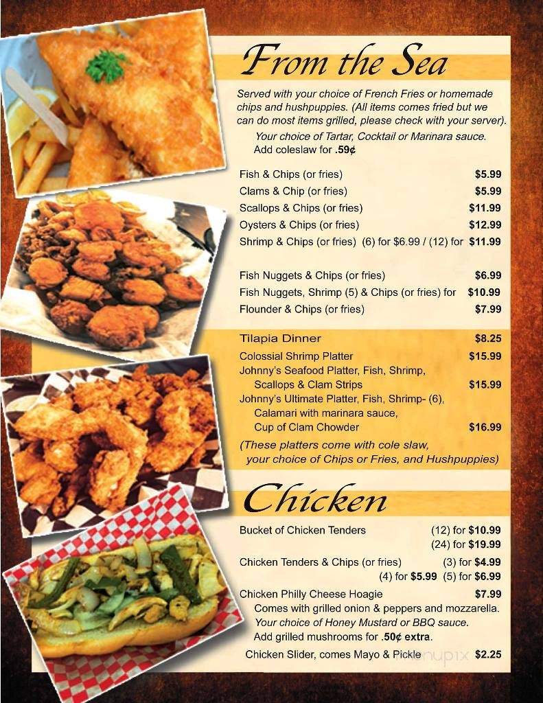 The Hook & Grill - Whitwell, TN menu_pic