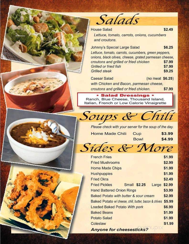 The Hook & Grill - Whitwell, TN menu_pic
