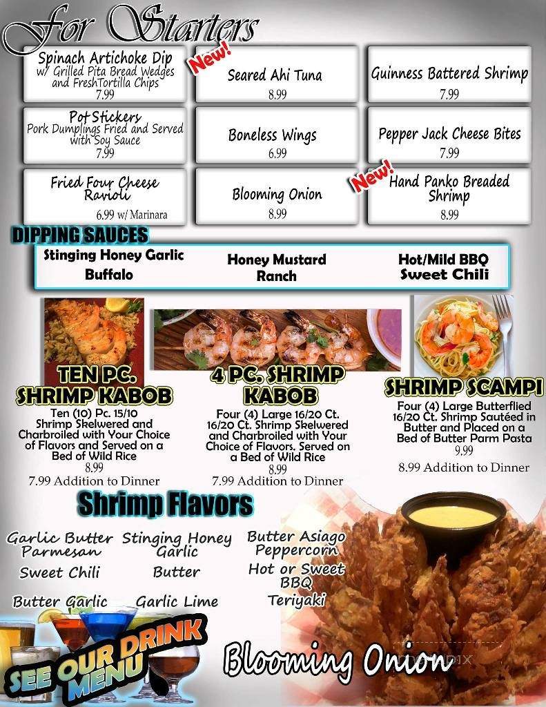 The Strip Steakhouse & Saloon - Johnstown, PA menu_pic
