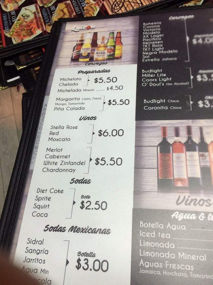 Luizon Mariscos y Sushi - Pomona, CA menu_pic