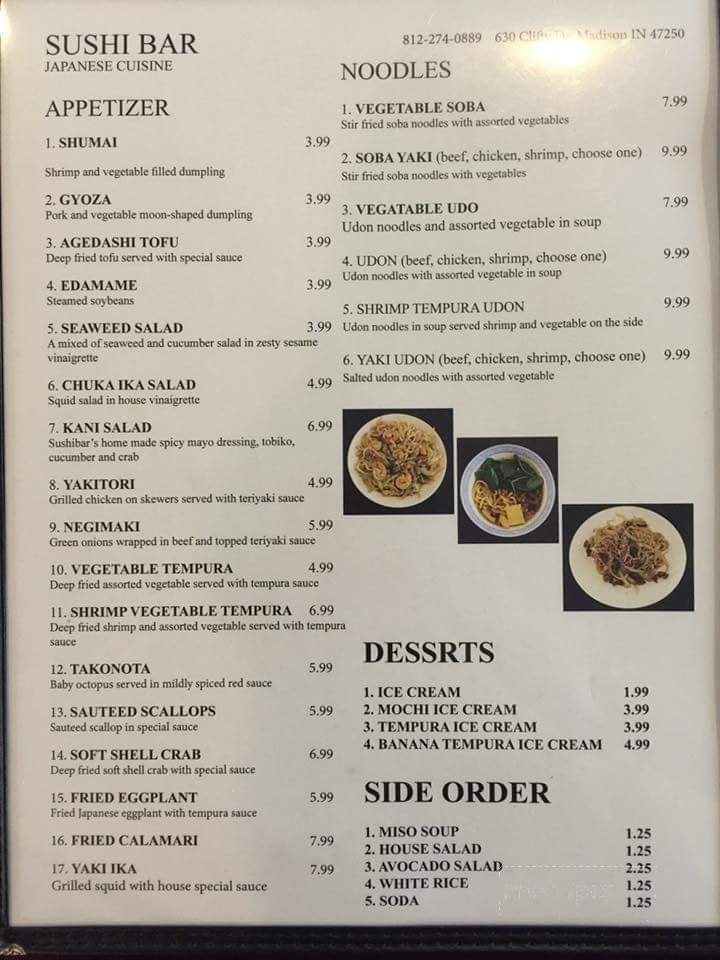 /29312455/Sushi-Bar-Madison-IN - Madison, IN