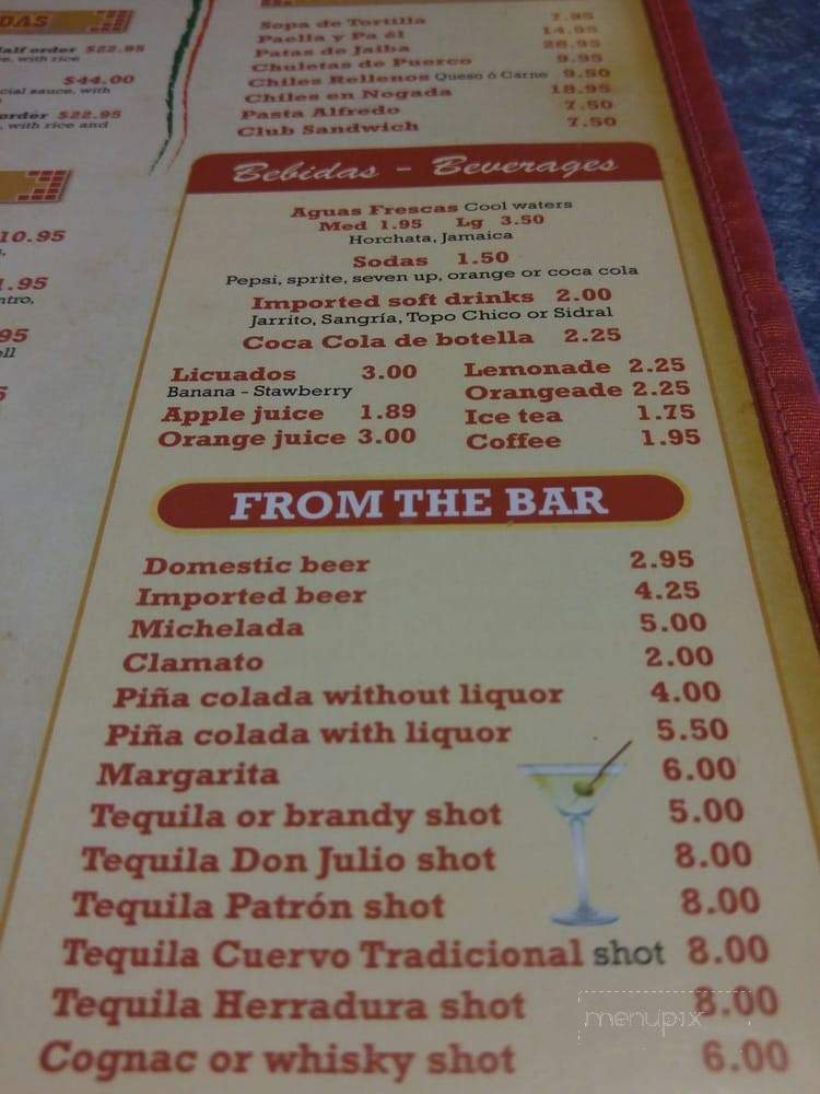 Acapulco Restaurant - Montgomery, IL menu_pic
