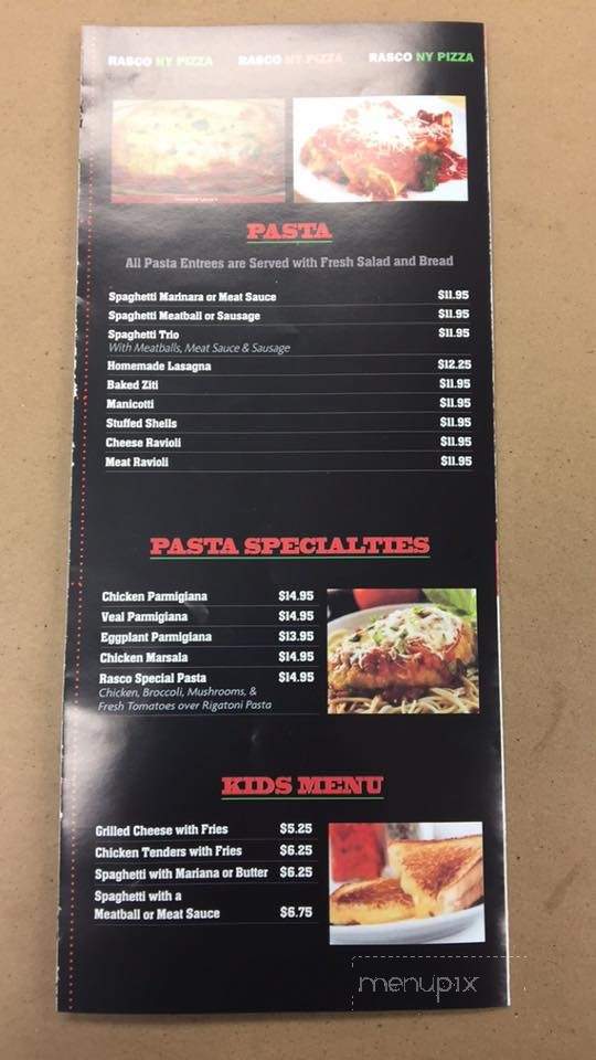 /29322590/Rasco-NY-Pizza-Menu-Boonsboro-MD - Boonsboro, MD