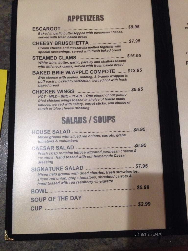 The Cave - Delta Junction, AK menu_pic