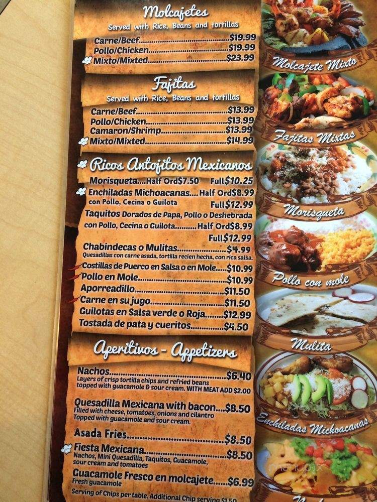 Mi Lindo Apatzingan - Pomona, CA menu_pic
