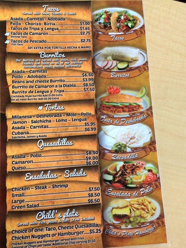 Mi Lindo Apatzingan - Pomona, CA menu_pic
