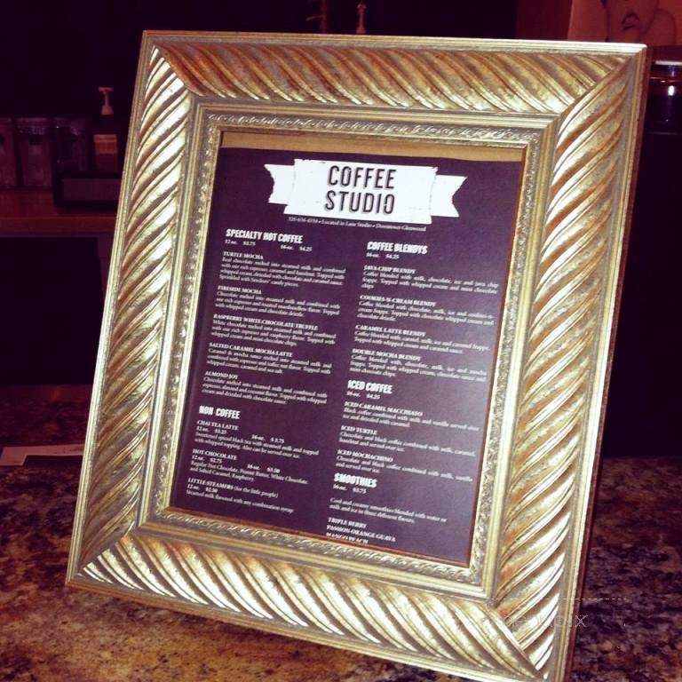 Coffee Studio - Glenwood, MN menu_pic