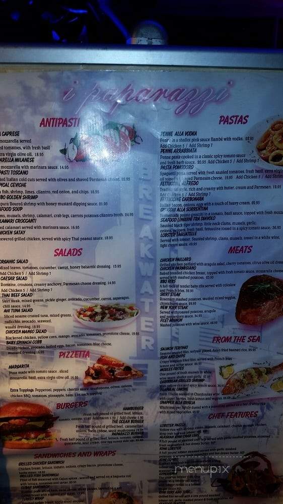 I Paparazzi - Miami Beach, FL menu_pic