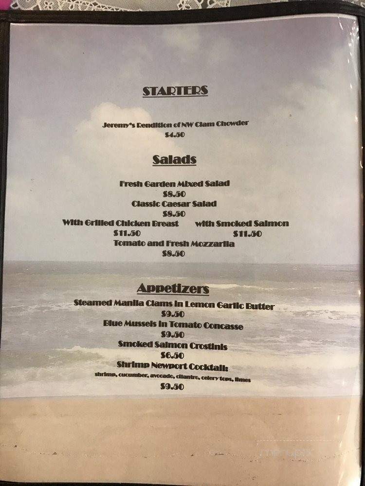 JJ Ho Cafe International - Newport, OR menu_pic