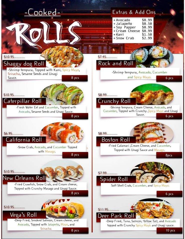 Deer Park Sushi - Deer Park, TX menu_pic