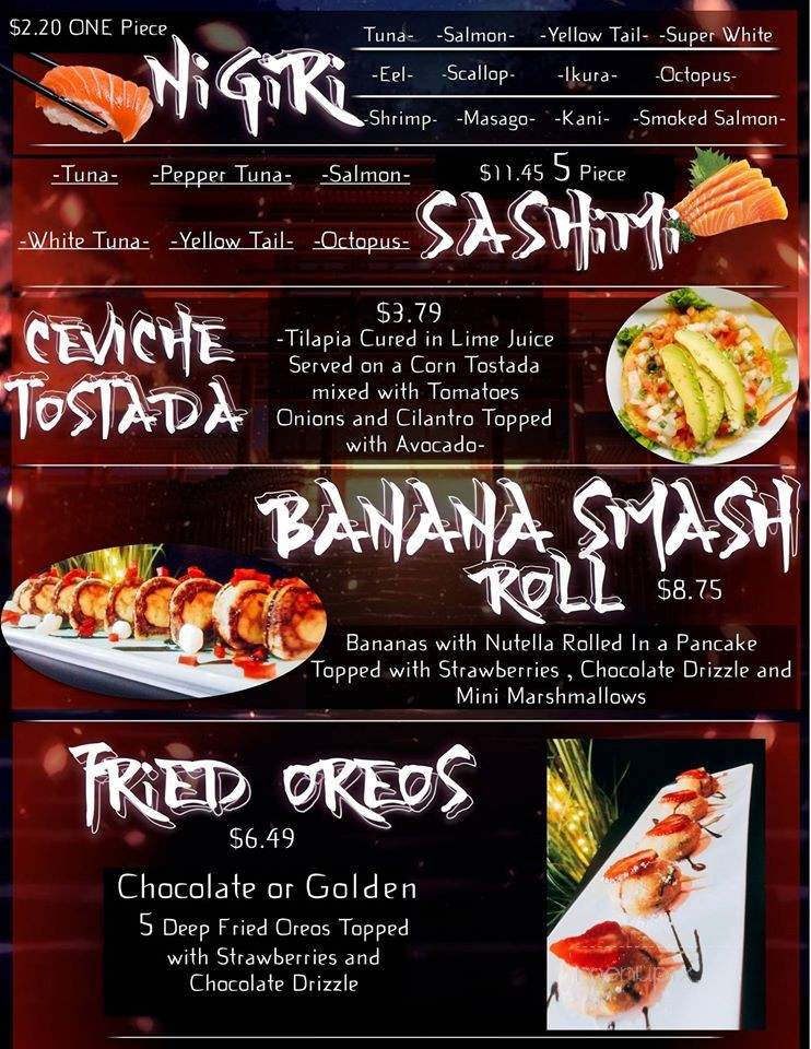 Deer Park Sushi - Deer Park, TX menu_pic