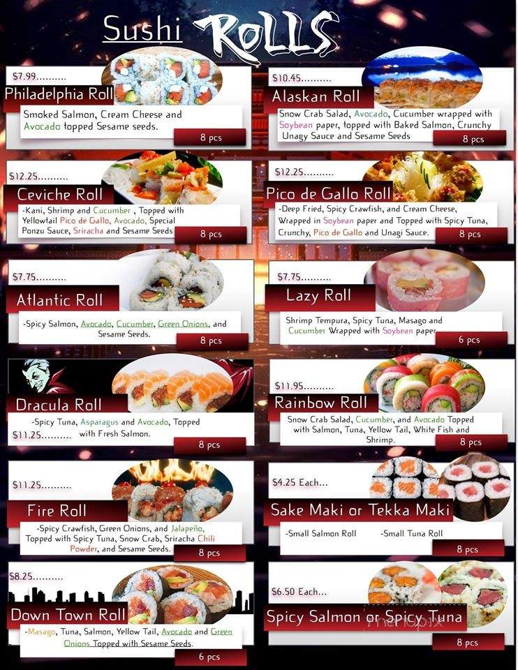 Deer Park Sushi - Deer Park, TX menu_pic