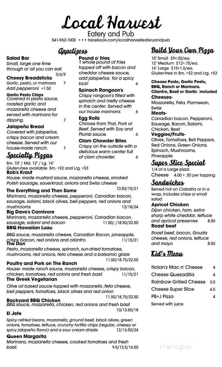 /29338274/Local-Harvest-Eatery-and-Pub-La-Grande-OR - La Grande, OR