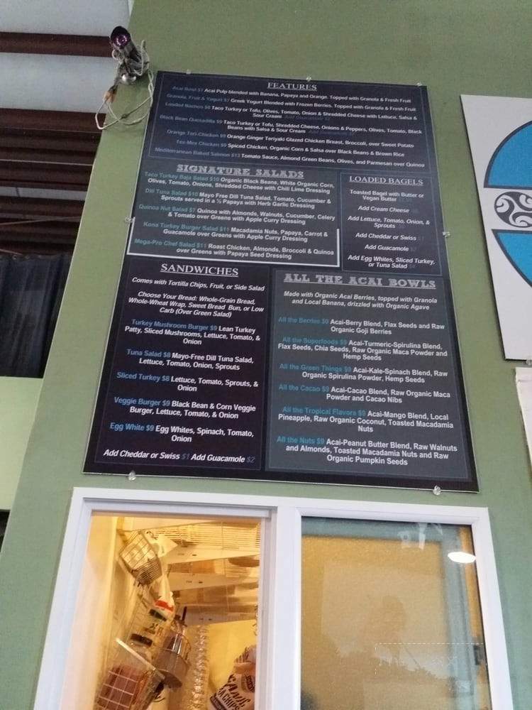 Making the Cut - Kailua-Kona, HI menu_pic