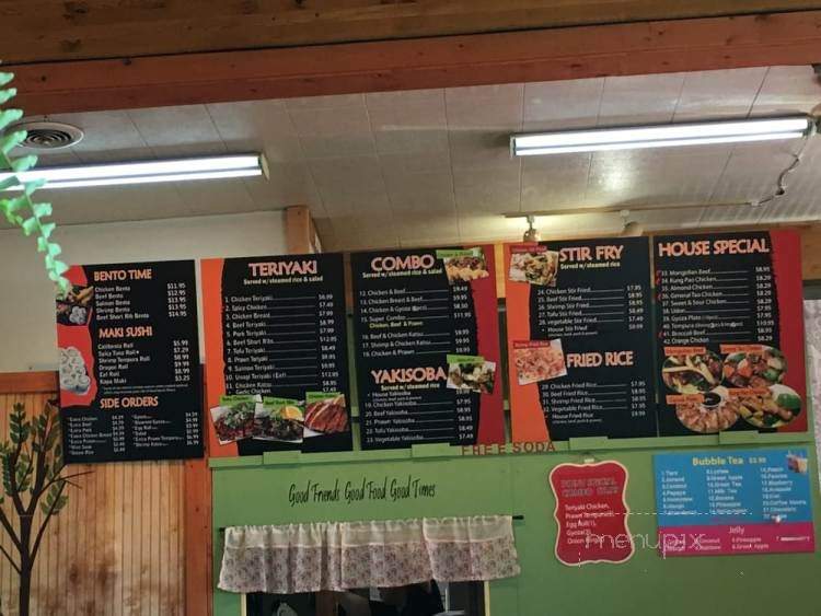 Teriyaki Point - Marysville, WA menu_pic