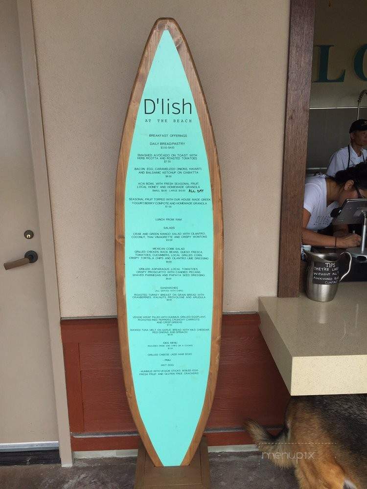 Kapilina Beach Shack by D'lish - Ewa Beach, HI menu_pic